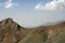 A hill in Ararat City in eastern of Turkey.