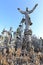 The hill of crosses in the city of Å iauliai, in northern Lithuania.