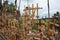 Hill of the Crosses, Lithuania. Christ, religion.