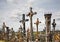 Hill of Crosses near Siauliai. Lithuania