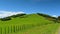 Hill at Duder Regional Park, an open farm in New Zealand