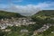 Hill fires in above Ferndale, Maerdy and Blaenllechau. Rhondda.