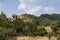 Hill Forest Trees and Sky Landscape Central India , Madhya Pradesh