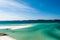 Hill Inlet from lookout at Tongue Point on Whitsunday Island - swirling white sands