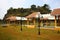 Hill View Park at Idukki, Kerala with Rock formation on Background