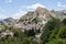 Hill view of Taormina Sicilian resort, Sicily, Italy