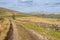 Hill walking on Green Lane in Barbondale above Gawthrop near Dent