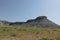 The hill on the way of Ankara from Beypazari district. Bride mountain Gelin dagi in Turkish