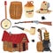 Hillbilly clipart icons and elements