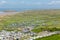 Hillend The Gower peninsula Wales UK in summer with caravans and camping on the campsite