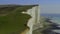 The hills at Beachy Head Eastbourne on a sunny day