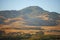 Hills cattle farm, San Simeon, California