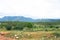 Hills and Farmlands of South India - Tamilnadu Landscape . Beautiful farmlands - A view from the hills of Theni District, South
