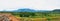 Hills and Farmlands of South India - Tamilnadu - Panorama Landscape . Beautiful farmlands - A view from the hills of Theni