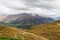 The hills and mountains of New Zealand. Views of South Island