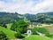 Hills near Gruyeres castle, Switzerland