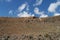 The hills near the village Pozo Negro on Fuerteventura