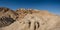 Hills at Qumran site near Dead Sea