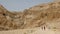 The hills at qumran where the dead sea scrolls were discovered