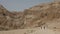 The hills at qumran where the dead sea scrolls were discovered