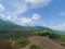 hills and sky cloud