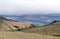 Hills, slopes, mountain landscape in spring