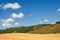 hills wheat field.