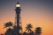 Hillsboro Inlet Lighthouse at sunrise