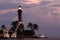 Hillsboro Lighthouse and Lightning