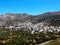 Hillside village in the Greek Islands