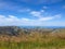 Hilltop viewpoint near Akaroa, Canterbury, South Island, New Zealand