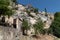 Hilltop village Oppede Le Vieux in Provence Luberon Vaucluse France