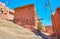 The hilly streets of historic Abyaneh village