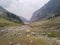 Himachal Pradesh, India - June 8th, 2022 : Landscapes of Hampta Pass Trek, Camping in Mountains