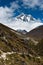 Himalaya landscape: Lhotse and Lhotse shar peaks