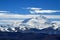 Himalaya mountain ranges from the road