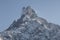 Himalayan Fishtail Mountain in the Morning