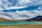 Himalayan lake Kyagar Tso, Ladakh, India