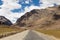 Himalayan landscape along Manali-Leh highway. Himachal Pradesh, India