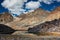 Himalayan landscape with mountain lake