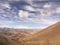 Himalayan Mountains with Mount Everest on Horizon in Spring in Tibet, China.