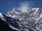 Himalayan mountains view, annapurna area