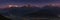Himalayan panorama at sunrise