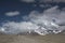 Himalayan Peaks on the way to Gurudongmar lake,Sikkim,India