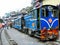 Himalayan railway toy train at Darjeeling station