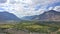 Himalayan river, ladakh, greenery, horizon, India