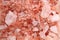 Himalayan salt texture