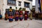 Himalayan Tibetan Buddhist in ancient ritual at Tiji Festival in Lo Manthang