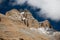 Himalayas mountain Tibet sky and clouds