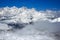 Himalayas peaks in Muktinath valley